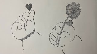 How To Draw Baby Hand  HAND DRAWING artofzakiya [upl. by Saimerej]