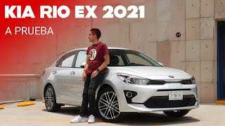 KIA Rio Sedán EX 2021 a prueba cambios sutiles y un balance continuo en todo aspecto [upl. by Margherita]