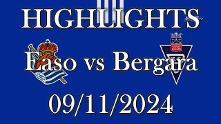 HIGHLIGHTS  Easo Real Sociedad sub19 B vs Bergara KE sub19  Liga Nacional J10 09112024 [upl. by Naeruat136]