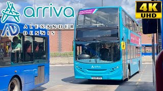 Arriva North West 329 Warrington to St Helens via Winwick amp Burtonwood Alexander Dennis Enviro400 [upl. by Melonie18]