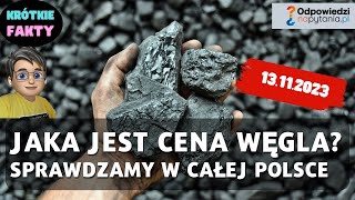 Jaka jest Cena Węgla Sprawdzam Ceny w Całej Polsce [upl. by Baal132]