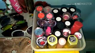 My makeup collection and storage  affordable indian makeup [upl. by Mis422]