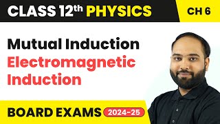 Mutual Induction  Electromagnetic Induction  Class 12 Physics Chapter 6  CBSE 202425 [upl. by Abbot]