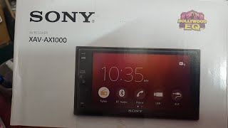 How to install Sony xavax1000 the best infotainment system for car [upl. by Nalim]