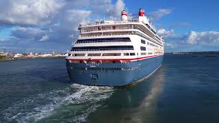 FRED OLSEN CRUISE LINES Southampton Time Moves So Fast PROFF amp Volen Sentirs Timestop DRONE 4K [upl. by Oirasan]