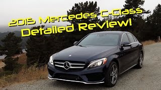 2015 Mercedes CClass C300 4Matic Detailed Review and Road Test [upl. by Xonnel]