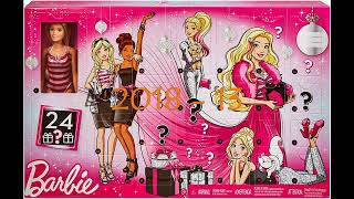 Barbie Calendar 2018 13 [upl. by Tibbitts756]