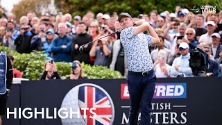 Round 3 Highlights  2023 Betfred British Masters hosted by Sir Nick Faldo [upl. by Nosliw23]