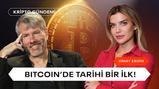 Bitcoinde Tarihi Bir İlk  Kripto Gündemi  uzmancoin [upl. by Junna74]