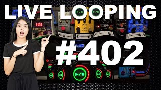 BOSS RC505 mk2 Live Looping Microphone x Synth Pedals 402 [upl. by Anailuj907]