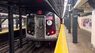 MTA BMT R160 G Train Leaving Greenpoint [upl. by Tye]