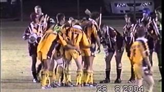 2004  A Grade Grand Final  Sand Goannas v Ilfracombe [upl. by Anilatac130]