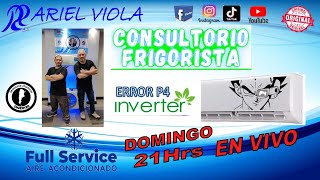 PROBLEMA COMPRESOR INVERTER  CONSULTORIO FRIGORISTA  EN VIVO [upl. by Cazzie]