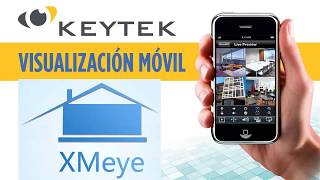 VISUALIZACIÓN EN MÓVIL DVR KEYTEK BASICO [upl. by Norty940]