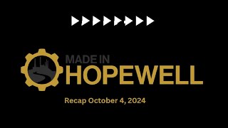 Made In Hopewell Event 2024 [upl. by Ennaeiluj]