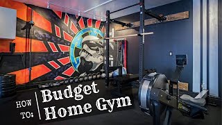 HOW to BUILD a BUDGET HOME GYM [upl. by Namya]