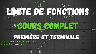 COURS COMPLET Limite de fonctions  première et terminale [upl. by Fanechka617]