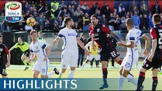 Cagliari  Inter  15  Highlights  Giornata 27  Serie A TIM 201617 [upl. by Abla80]