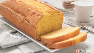 Plumcake allo Yogurt  Ricettait [upl. by Ungley173]