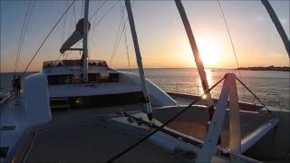 Long Island 85  SY WindQuest Outside view from Drone [upl. by Lamrouex]