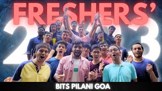 CRAZIEST Freshers’ Introduction of BITS GOA 2023 [upl. by Sadonia]