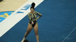 Sekai Wright  Floor Exercise vs Oregon State 22721 [upl. by Baldridge]