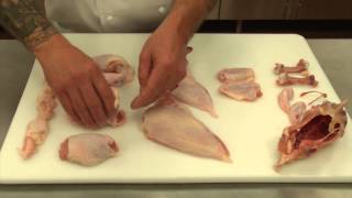 Chicken Fabrication for the ProStart Competition [upl. by Aleen599]