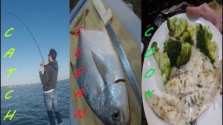 POMPANO CATCH CLEAN COOK [upl. by White]