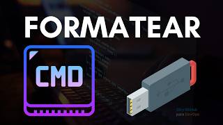 FORMATEAR una USB desde CMD SÍMBOLO DEL SISTEMA [upl. by Ellary]