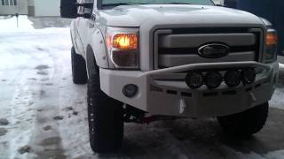 2011 powerstroke 67 dpf delete cold start [upl. by Nilya247]