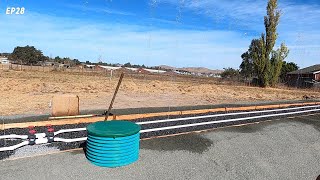 Mound system squirt test and backfill EP28 [upl. by Ynetsed]