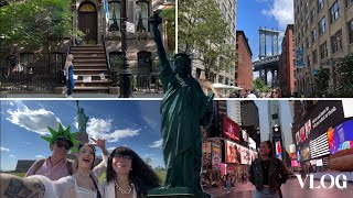 VLOG NUEVA YORK experiencia FRIENDS usando el citypass la casa de Carrie Bradshaw 🗽🇺🇸✨ [upl. by Akimat]