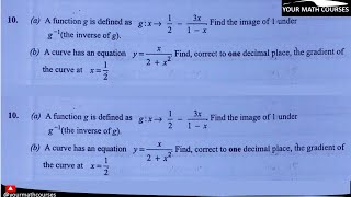 WAEC WASSCE 2024 Elective Mathematics Paper 2 Question 10Ghana [upl. by Eiggam]