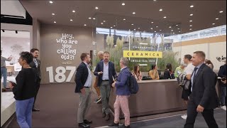 Cersaie 2023 video recap [upl. by Orvie102]