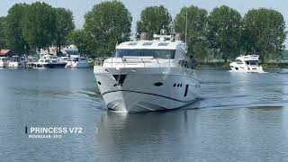 2012 Princess V72  Complete Showcase  For Sale Now [upl. by Assital]