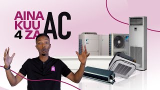 ZIPO AINA NGAPI ZA AC  AIR CONDITIONER [upl. by Sivahc]