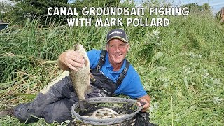 Canal Groundbait Fishing with Match Fishing Ace Mark Pollard [upl. by Annavaig]