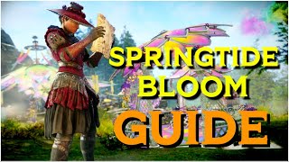 New World Springtide Bloom Event GuideLocation [upl. by Chapland]