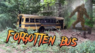 Found a scary forgotten abandoned bus I go in💀👻￼ [upl. by Asek]