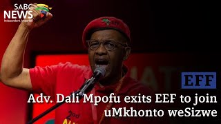 EFF  Advocate Dali Mpofus departure  Political analyst Prof Lesiba Teffo [upl. by Sax]