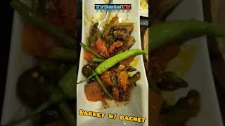 Pinakbet with Bagnet shorts pinakbet bagnet filipinofood ilocanofood [upl. by Attenod832]