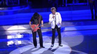 Rod Stewart amp Santana Perform Live In Las Vegas [upl. by Anaig565]