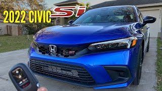 Taking Delivery of My Brand New 2022 Civic Si [upl. by Nwhas798]