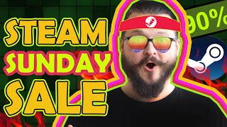 Steam SUNDAY Sale 12 Great Games Discounted Generously [upl. by Alyos245]