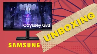 SAMSUNG G30 144HZ UNBOXING 2024 [upl. by Dygal]