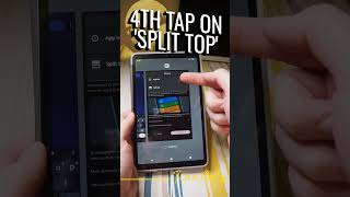 4 easy steps to dual app  split screen on the iPlay 50 Mini Pro alldocube iplay50minipro shorts [upl. by Aibonez]