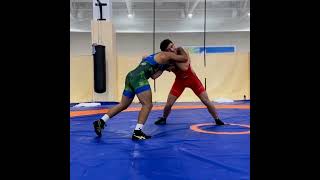 Live wrestling training in Dagestan [upl. by Yendirb]