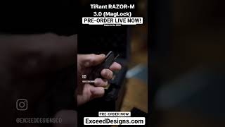 TiRant RAZOR 30 MagLock Knife — 25 OFF Preorder LIVE ends soon knife knifemaker everydaycarry [upl. by Pharaoh]