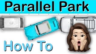 How to PARALLEL PARK – Plate Method [upl. by Artie]