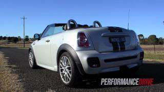 2012 MINI JCW Roadster start up and acceleration [upl. by Gerger]